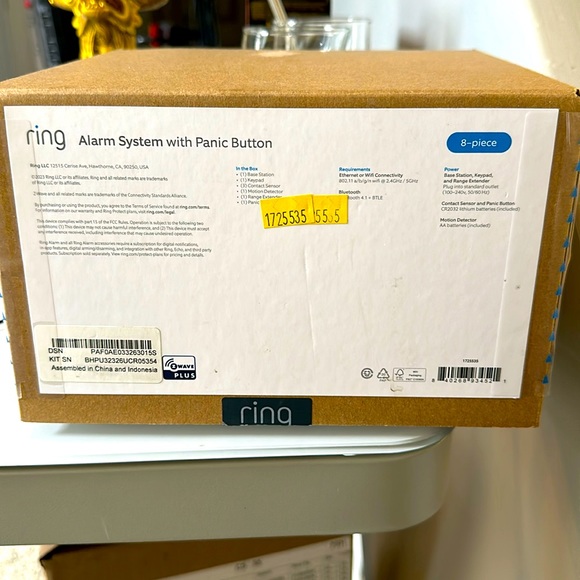 Ring Alarm System with Panic Button - Picture 1 of 3